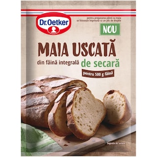 Dr. Oetker | Maia uscata din faina integrala de secara 15g