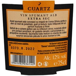 Cuartz | Vin spumant alb 750ml
