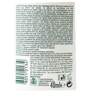Borotalco | Deodorant stick Original 40ml