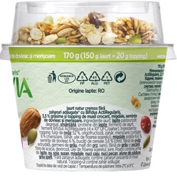 Activia | Iaurt natur si mix de musli 170g