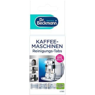 Dr. Beckmann | Tablete pentru decalcifierea aparatelor de cafea