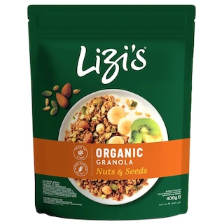 Lizi's | Granola din ovaz integral, cu nuci si seminte 400g