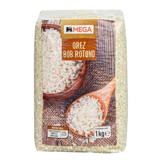 MEGA | Orez cu bob rotund 1kg