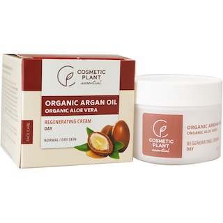 Cosmetic Plant | Crema regeneranta de zi cu ulei de argan bio si extract bio de aloe vera 50ml