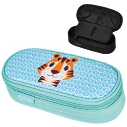 (bucata) | Penar tip etui oval Cute Animals Tiger