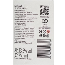 Purcari | Vin rosu sec Rara Neagra 0.75L