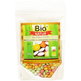 Bio Natur | Mini lentile bio ciocolata 100g