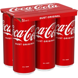 Coca-Cola Gust Original | Bautura racoritoare carbogazoasa 6x330ml