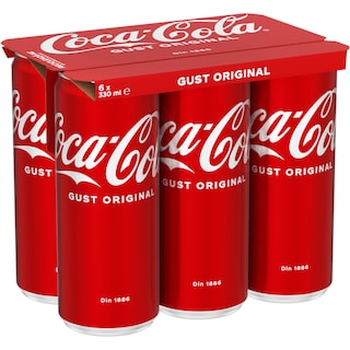 Coca-Cola Gust Original | Bautura racoritoare carbogazoasa 6x330ml