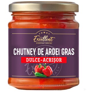 Excellent | Chutney de ardei gras dulce-acrisor 220g