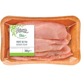 Nature's Promise Bio | Piept de pui dezosat felii 300g