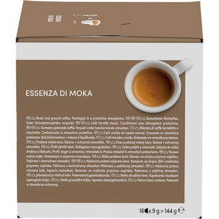 Nescafe | Dolce Gusto | Cafea Essenza di Moka, 16 capsule