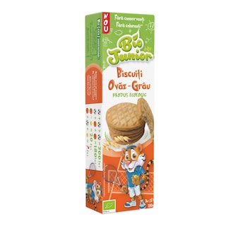 Bio Junior | Biscuiti eco din ovaz si grau 110g