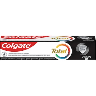 Colgate | Pasta de dinti Total Charcoal & Clean 100ml