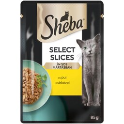 Sheba | Hrana umeda pentru pisici, cu pui 85g