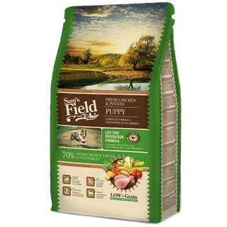 Sam's Field | Hrana uscata pentru caini Puppy, cu pui si cartofi 2.5kg