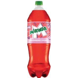 Mirinda | Bautura carbogazoasa cu gust de capsuni si litchi 2L