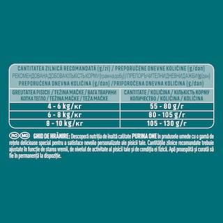 Purina One | Hrana uscata pentru pisici Sterilcat, cu vita 800g
