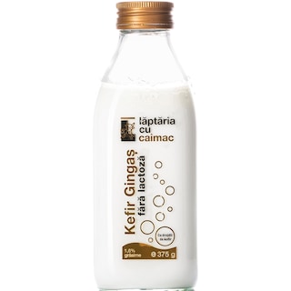 Laptaria cu caimac | Kefir gingas fara lactoza 1.6 grasime 375g