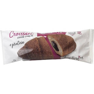 Feeling Ok | Croissant proteic cu ciocolata 65g