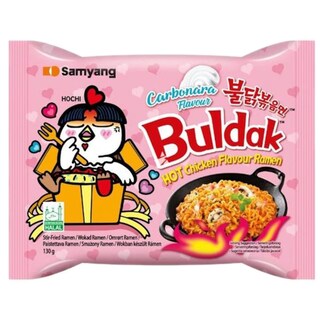 Buldak | Ramen cu aroma de pui picant si carbonara 130g