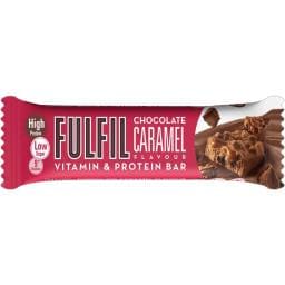 Baton proteic cu ciocolata si caramel 55g