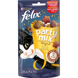 Felix | Hrana complementara pentru pisici adulte cu pui, ficat si curcan 60g