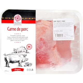Gusturi romanesti | Cap piept de porc