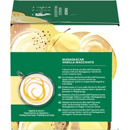 Starbucks | Cafea Macchiato Madagascar Vanilla, 12 capsule