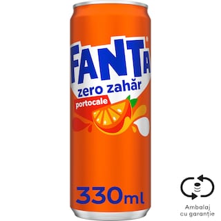 Fanta Zero Zahar