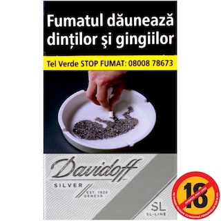 Davidoff | Tigari Silver Slims