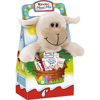 Kinder | Ciocolata Maxi Mix cu jucarie de plus, diverse modele 133g