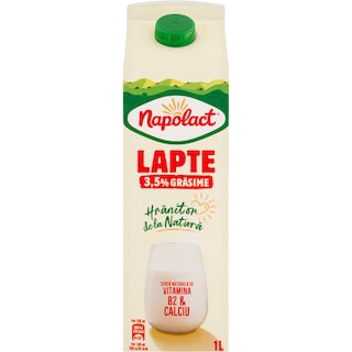 Napolact | Lapte 3.5% grasime 1L