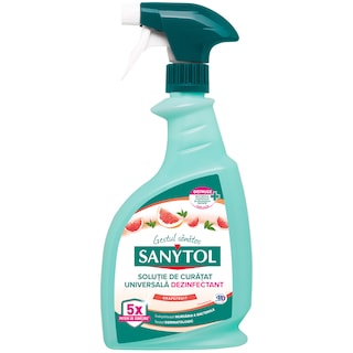 Sanytol | Solutie de curatat universala dezinfectant cu grapefruit 750ml