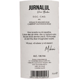 Jurnalul unui Burlac | Vin rose 750ml