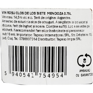 Clos de Los Siete | Vin rosu 0.75L