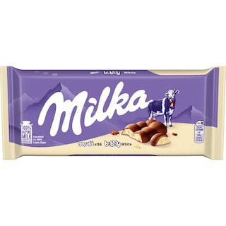 Milka | Bubbly | Ciocolata aerata alba 95g