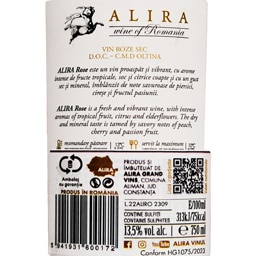 Alira | Vin rose sec  0.75L