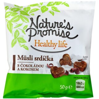 Nature's Promise Healthy Life | Musli cu ciocolata si cocos  50g