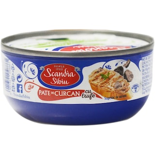 Scandia Sibiu | Pate de curcan cu trufe 120g
