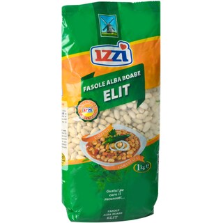 Izzi | Fasole alba boabe Elit 1kg