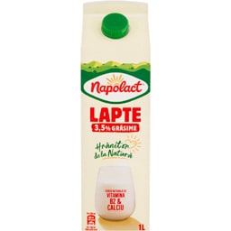 Napolact | Lapte 3.5% grasime 1L