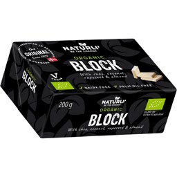 Naturli | Grasime tartinabila Organic Block 200g