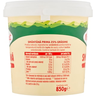 Napolact | Smantana 25% grasime 850g