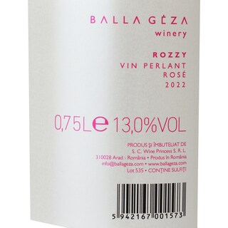 Rozzy | Vin rose frizant 0.75l