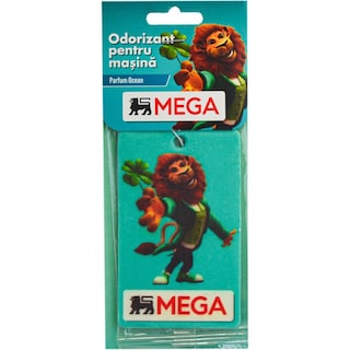 MEGA | Odorizant carton pentru masina, parfum Ocean