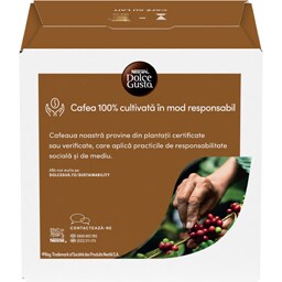 Nescafe | Dolce Gusto | Cafea Cafe au lait, 16 capsule