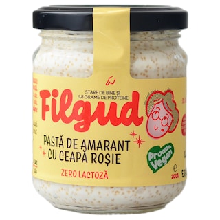 Filgud | Pasta de amarant cu ceapa rosie 200g