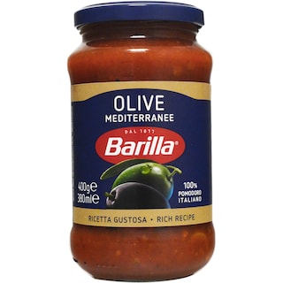 Barilla | Sos de rosii cu masline 400g