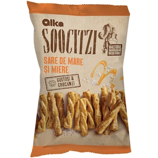 Alka | Soocitzi cu sare de mare si miere 180g